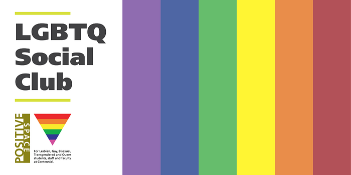 Centennial College LGBTQ Social Club holds bi-weekly meetings for students who identify as Lesbian, Gay, Bisexual, Transgender and Queer